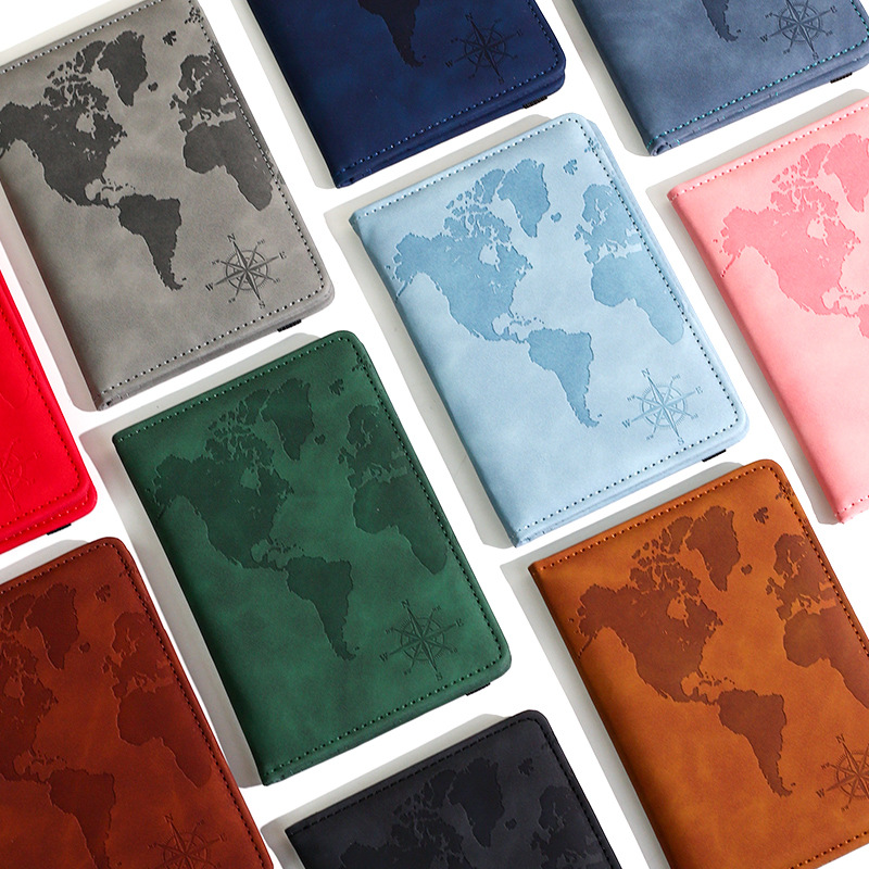 Travel Accessories India - Novo mapa impresso titular do passaporte