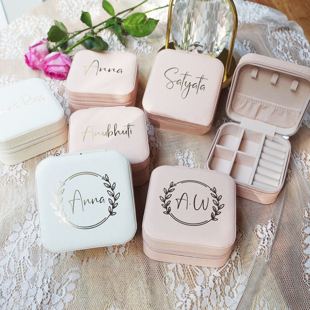 Travel Accessories Ideas - Caixas de jóias personalizadas, acessórios de