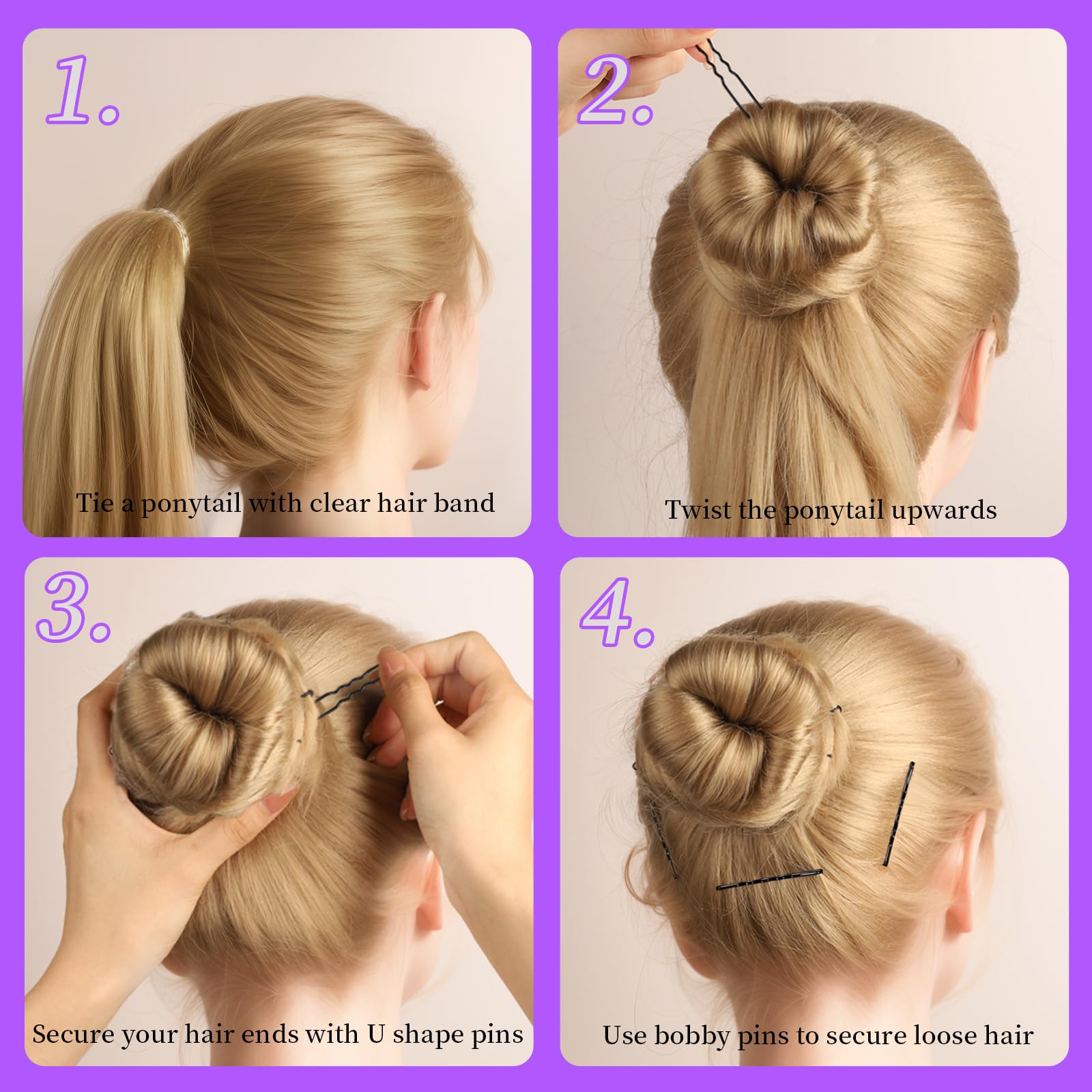 Travel Accessories Baby - Conjunto de Presilhas de Cabelo 4