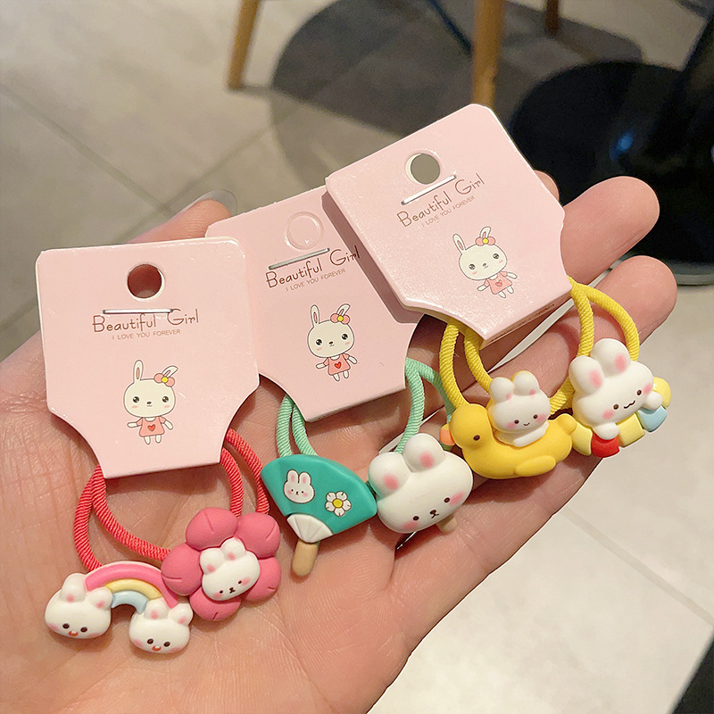 Travel Accessories Baby - Elásticos para cabelo de menina, delicados