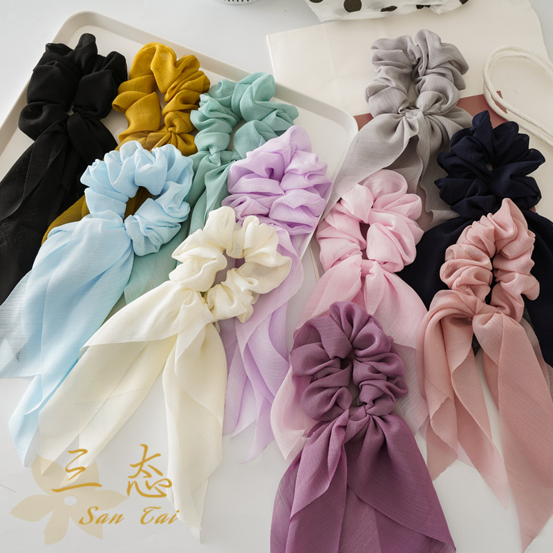 1pc moda 25cm chiffon fita lon - Travel Accessories Aesthetic avaliação e preço