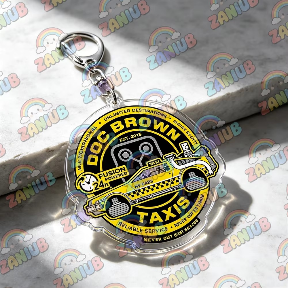 Chaveiros Retro Delorean com C - Travel Accessories Jewelry avaliação e preço