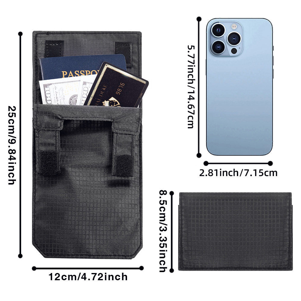 Cinto de cintura discreto para - Travel Accessories Wallet avaliação e preço