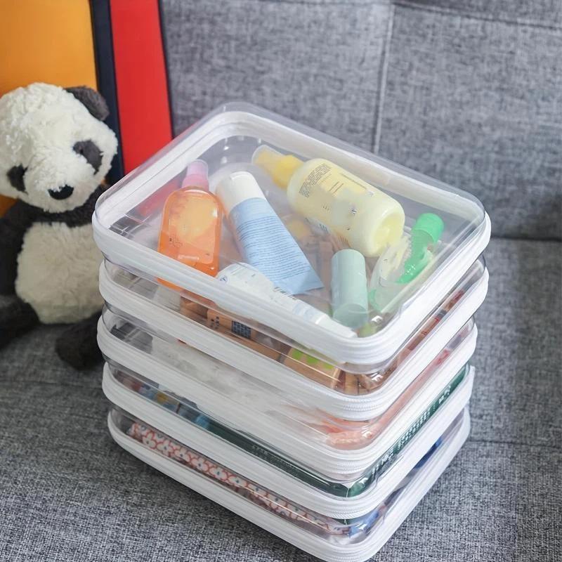 Bolsa rígida com zíper, transp - Travel Accessories Jewelry avaliação e preço