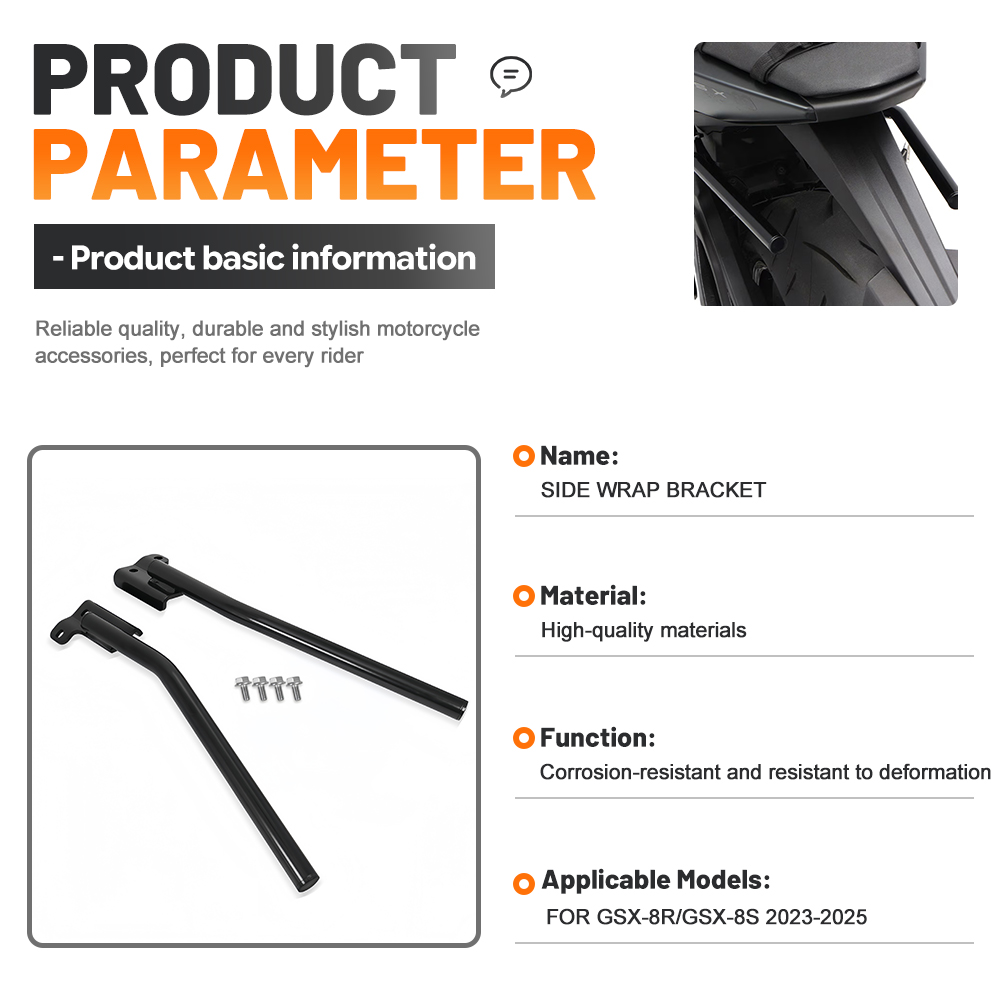 Para Suzuki GSX-8R GSX-8S 2023 - Luggage Cover Protector avaliação e preço