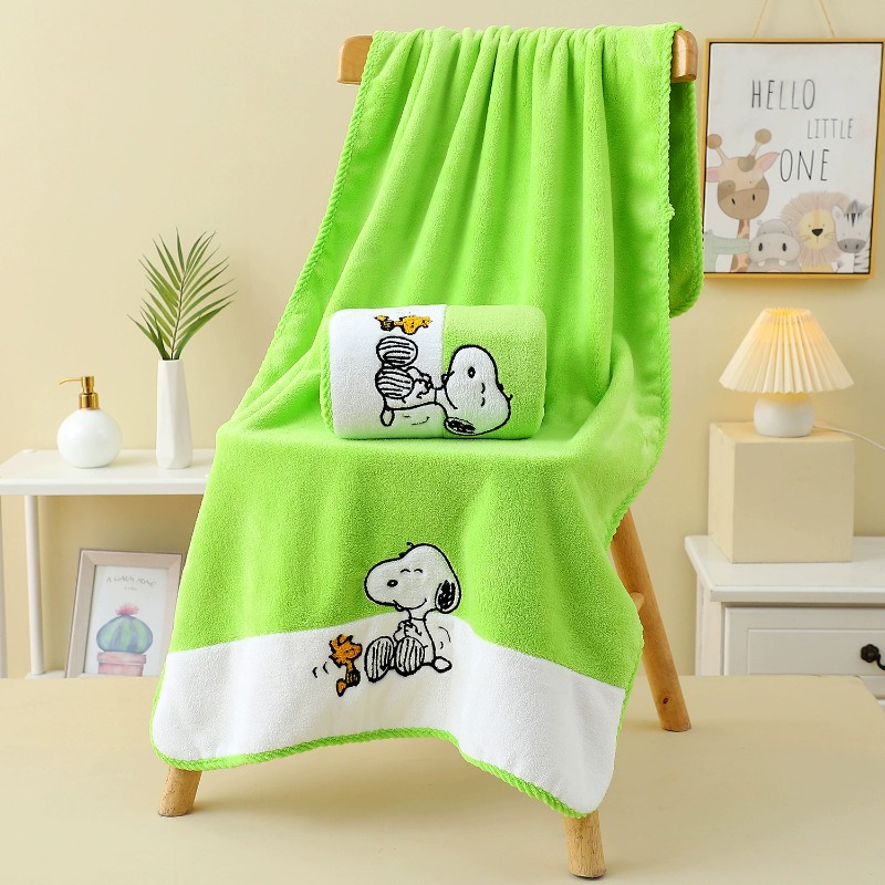 Toalha de banho Snoopy em teci - Travel Accessories As Gifts avaliação e preço